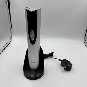 Oster Cordless Electric Wine Opener FPSTBW8207-S New w/ Foil Cutter